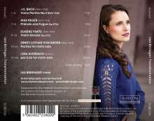 Lea Birringer - Transformation (Werke für Violine solo), CD