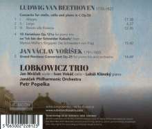 Jan Hugo Vorisek (1791-1825): Grand Rondeau concertant op.25 für Klaviertrio &amp; Orchester, CD