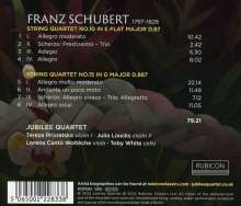 Franz Schubert (1797-1828): Streichquartette Nr.10 &amp; 15, CD