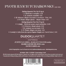 Peter Iljitsch Tschaikowsky (1840-1893): Streichquartette Vol.1, CD