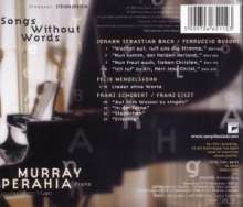 Murray Perahia - Songs without Words, CD