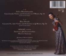 Midori: Bruch &amp; Mendelssohn Vio, CD
