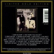 Billie Holiday (1915-1959): Greatest Hits - Gold Edition, CD