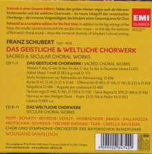 Franz Schubert (1797-1828): Das geistliche &amp; weltliche Chorwerk, 11 CDs