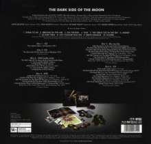 Pink Floyd: The Dark Side Of The Moon (Immersion Box), 3 CDs, 1 DVD-Audio, 1 DVD, 1 Blu-ray Disc und 1 Merchandise