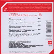 Camille Saint-Saens (1835-1921): Die Konzerte, 5 CDs