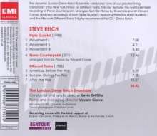 Steve Reich (geb. 1936): Different Trains, CD