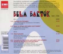 Bela Bartok (1881-1945): Konzert für 2 Klaviere, Schlagzeug &amp; Orchester, 2 CDs