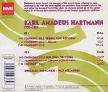 Karl Amadeus Hartmann (1905-1963): Symphonien Nr.1-6, 2 CDs