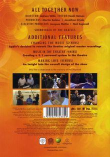Beatles &amp; Cirque Du Soleil: All Together Now: A Documentary Film, DVD