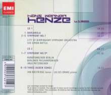 Hans Werner Henze (1926-2012): Symphonien Nr.7 &amp; 9, 2 CDs
