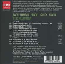 Otto Klemperer dirigiert Bach,Rameau,Händel,Gluck,Haydn, 8 CDs