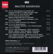 Walter Gieseking - Poet of the Keyboard (Icon Series), 8 CDs