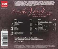 Giuseppe Verdi (1813-1901): Ouvertüren, Ballettmusiken, Chöre, 2 CDs