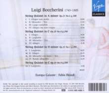 Luigi Boccherini (1743-1805): Streichquintette op.25 Nr.1,4,6 (G.295,298,300), CD