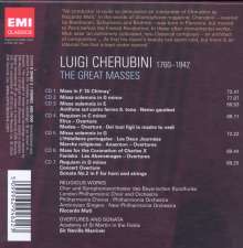 Luigi Cherubini (1760-1842): Messen,Motetten,Ouvertüren, 7 CDs