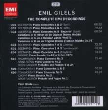 Emil Gilels - Complete EMI Recordings (Icon Series), 9 CDs