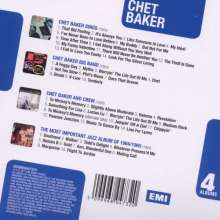 Chet Baker (1929-1988): 4 Albums, 4 CDs