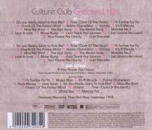 Culture Club: Greatest Hits (CD + DVD), 1 CD und 1 DVD