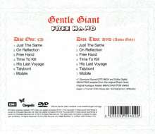 Gentle Giant: Free Hand (Deluxe Edition: CD + DVD-Audio), 1 CD und 1 DVD-Audio