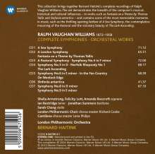 Ralph Vaughan Williams (1872-1958): Symphonien Nr.1-9, 7 CDs