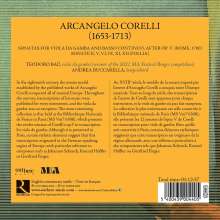 Arcangelo Corelli (1653-1713): Sonaten für Viola da gamba &amp; Bc op.5 Nr.2,5,6,9,11,12, CD