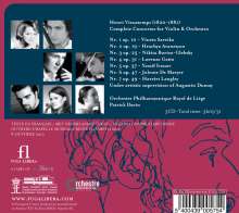 Henri Vieuxtemps (1820-1881): Violinkonzerte Nr.1-7, 3 CDs