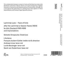Sokratis Sinopoulos - Lacrimae Lyrae, CD