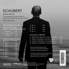 Franz Schubert (1797-1828): Sämtliche Klaviersonaten &amp; Klavierwerke Vol.8 "Melodist", CD