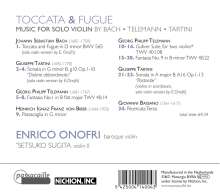 Enrico Onofri - Toccata &amp; Fuge, CD