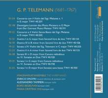 Georg Philipp Telemann (1681-1767): Kammermusik für Violine ohne Bass, CD