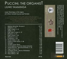 Giacomo Puccini (1858-1924): Orgelwerke, CD