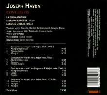 Joseph Haydn (1732-1809): Orgelkonzerte H18 Nr.2 &amp; 10, CD