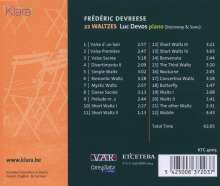 Frederic Devreese (1929-2020): 22 Walzer für Klavier, CD