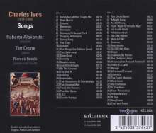 Charles Ives (1874-1954): Lieder, 2 CDs