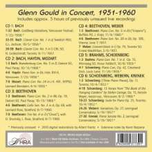 Glenn Gould in Concert 1951-1960, 6 CDs