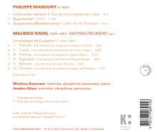 Maurice Ravel (1875-1937): Le Tombeau de Couperin für Marimba,Vibraphon,Percussion,Klavier, CD