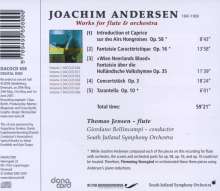 Joachim Andersen (1847-1909): Werke für Flöte &amp; Orchester, CD