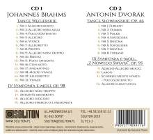 Johannes Brahms (1833-1897): Brahms / Dvorák 2CD, 2 CDs