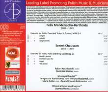 Ernest Chausson (1855-1899): Konzert für Klavier,Violine &amp; Streichquartett op.21, CD