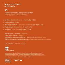 Witold Lutoslawski (1913-1994): Opera Omnia Vol.5, CD