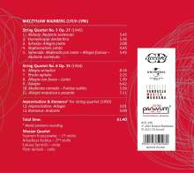 Mieczyslaw Weinberg (1919-1996): Streichquartette Nr. 5 &amp; 6, CD
