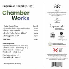 Eugeniusz Knapik (geb. 1951): Kammermusik, CD