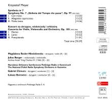 Krzysztof Meyer (geb. 1943): Symphonie Nr.7 "Sinfonia del Tempo che passa", CD