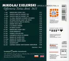 Mikolaj Zielinski (1550-1615): Opera Omnia Vol.6, CD