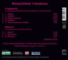 Maciej Zielinski (geb. 1971): V Symphony, CD