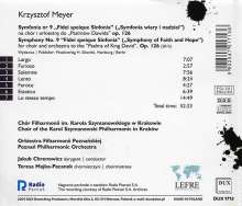 Krzysztof Meyer (geb. 1943): Symphonie Nr.9 op.126 "Symphony of Faith and Hope" für Chor &amp; Orchester, CD