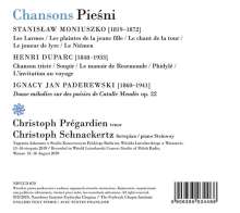 Christoph Pregardien - Chansons Piesni, CD