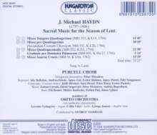 Michael Haydn (1737-1806): Geistliche Musik zur Fastenzeit, CD