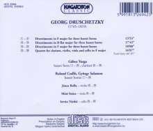 Georg Druschetzky (1745-1819): Divertimenti in F,F,B für 3 Bassetthörner, CD